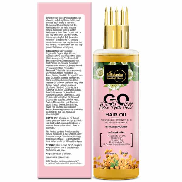 Stbotanica Go Anti-Hair Fall Hair Oil - 150Ml