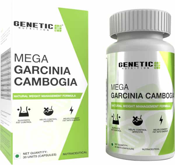 Genetic Nutrition - Mega Garcinia Cambogia 30 Capsules
