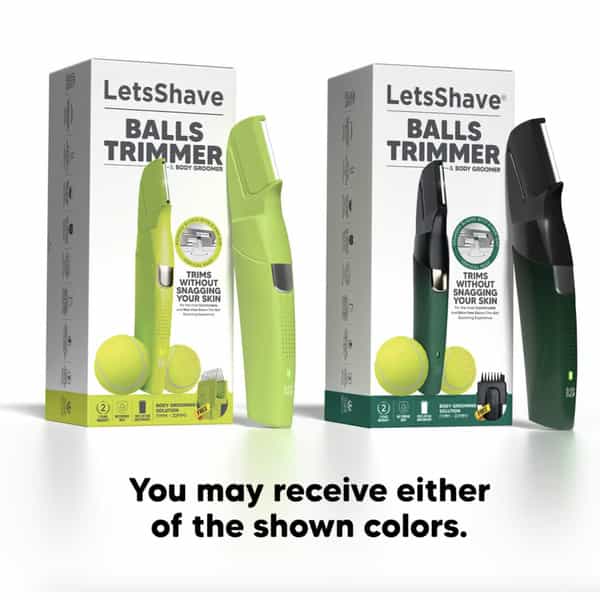 Letsshave Balls Trimmer International And Balm