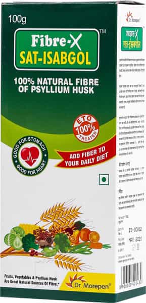 Dr. Morepen Fiber-X Sat Isabgol - 100Gm