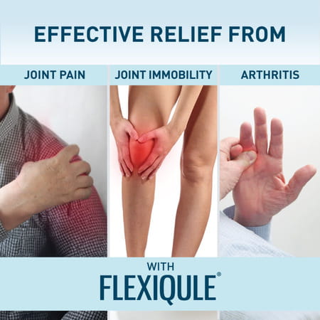 Flexiqule Natural Care For Joint Stiffness & Pain Strip Of 10 Capsules