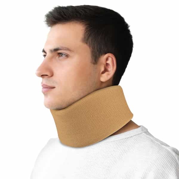 Vissco Cervical Collar Soft | Neck Support For Cervical Spine & Pain Relief - Xxl (Beige)