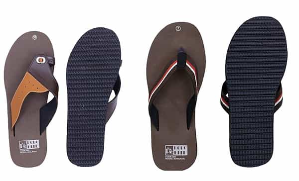 Podolite 405 Niwar Gents Brown Size 7 Slippers 1