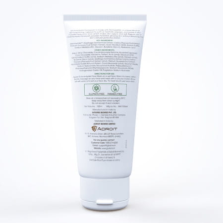 Glutone-Hydra Face Wash 1% Hyaluronic Acid & Dermawhite Cleanser For Dry Skin 100Ml (Pack Of 2)