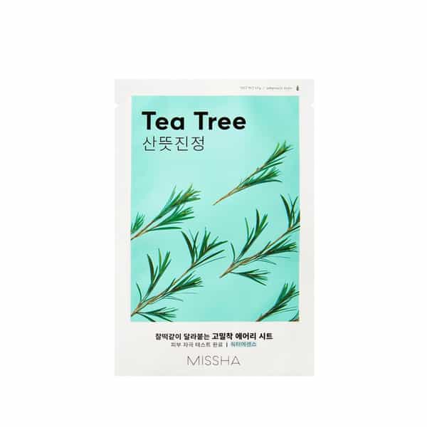 Missha Airy Fit Sheet Mask [Tea Tree] - Pack Of 5