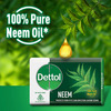 Dettol Neem Bathing Soap Bar With Pure Neem Oil 75G