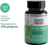 Aurea Pureveda Activ Digest - Full Spectrum Ginger Extract - 30 Veg Capsules