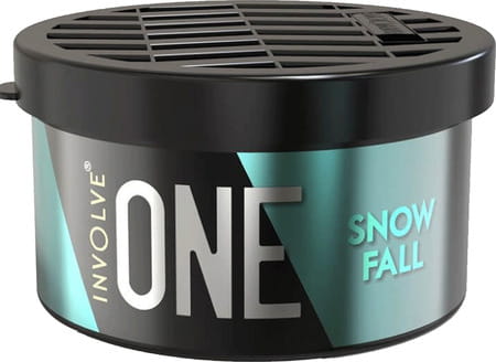 Involve One Snow Fall Organic Car Perfume - Fiber Air Freshener - Interior Car Perfume - Ione09