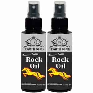 Earth King Rock Oil | Long Time | Penis Growth & Sexual Wellness & Performance|men|30ml Pack Of 2