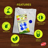 Runbugz Mosquito Repellent Patches Anti Mosquito Patch 24 Patches - Blue