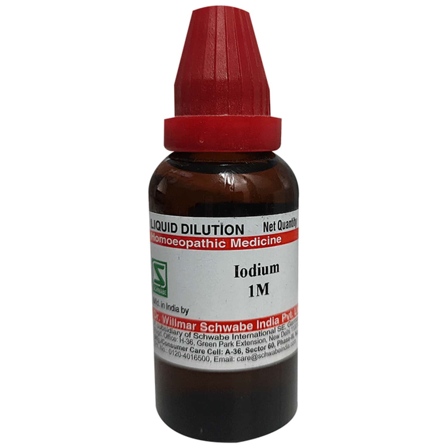 Dr. Willmar Schwabe India Iodium Dilution 1000 Ch 30 Ml