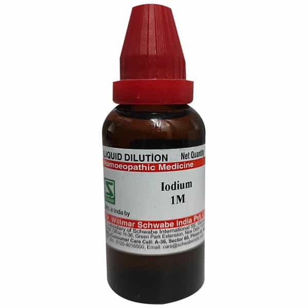 Dr. Willmar Schwabe India Iodium Dilution 1000 Ch 30 Ml