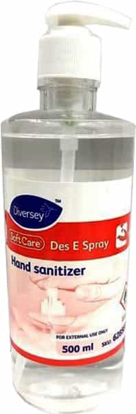 Diversey Softcare No Rinse Hand Sanitizer - 500 Ml (70% Ethanol)