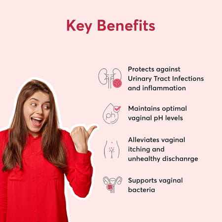 Bug Buddy Vulva Care | Vaginal Probiotic Supplement | Promotes Vaginal Bacteria | 30 Days Pack