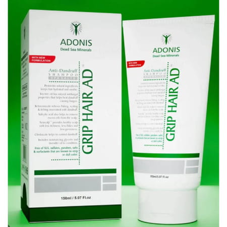 Grip Hair Ad Anti Dandruff Bottle Of 15o Ml Shampoo