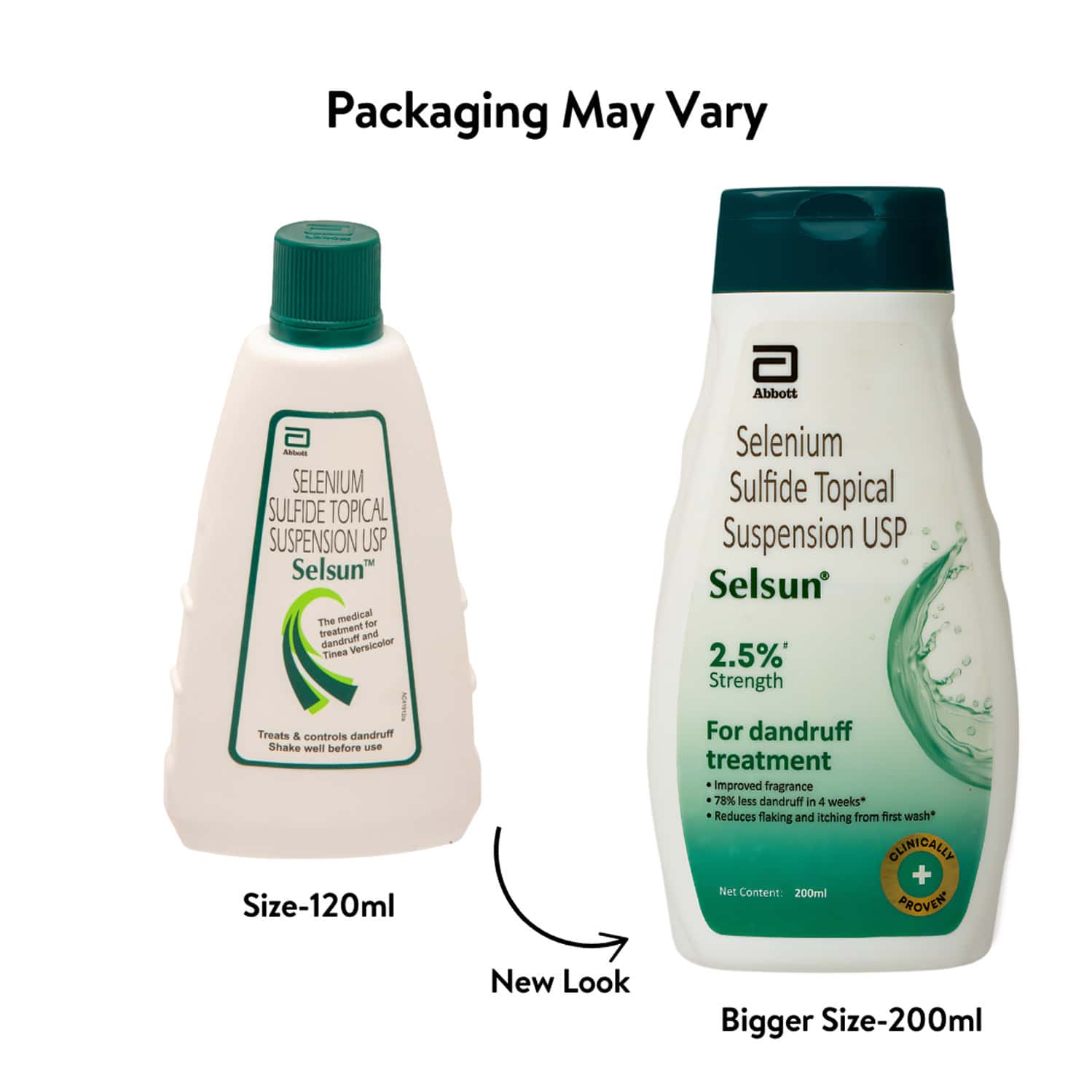 Selsun 2.5% Topical Suspension For Anti Dandruff | Reduces Flaking And Itching | 200ml