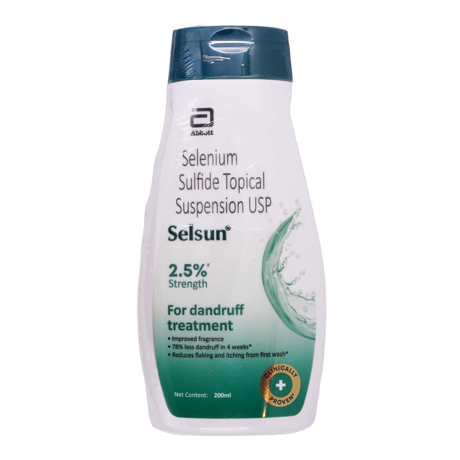 Selsun 2.5% Topical Suspension For Anti Dandruff | Reduces Flaking And Itching | 200ml