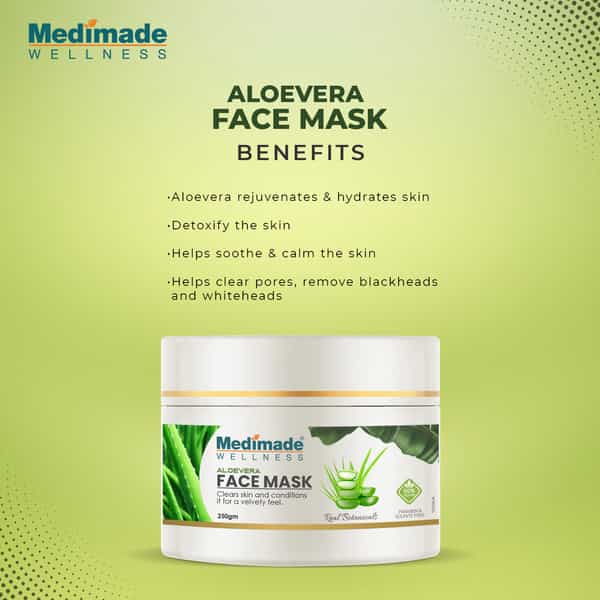 Medimade Aloevera Face Mask - 250 Gm