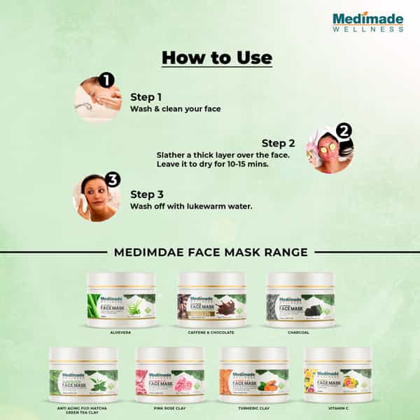 Medimade Aloevera Face Mask - 250 Gm