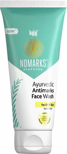 Bajaj Nomarks Ayurvedic Antimarks Face Wash - Oily Skin - 50G