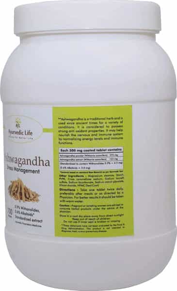 Al-Ayurvedic Life Ashwagandha 700 Tablets Pack Of 2