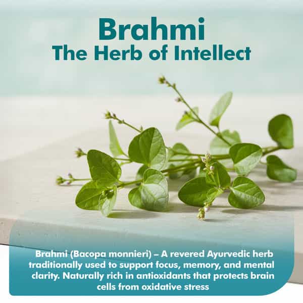 Baidyanath Trusoul Brahmi Capsules 60S | Memory & Focus Support