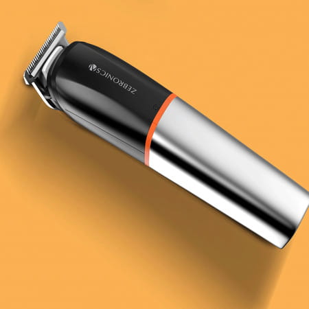 Zebronics Zeb-Ht105 Corded/Cordless Trimmer With Up To 90 Mins Usb Fast Charge(Black+Metallic Grey)