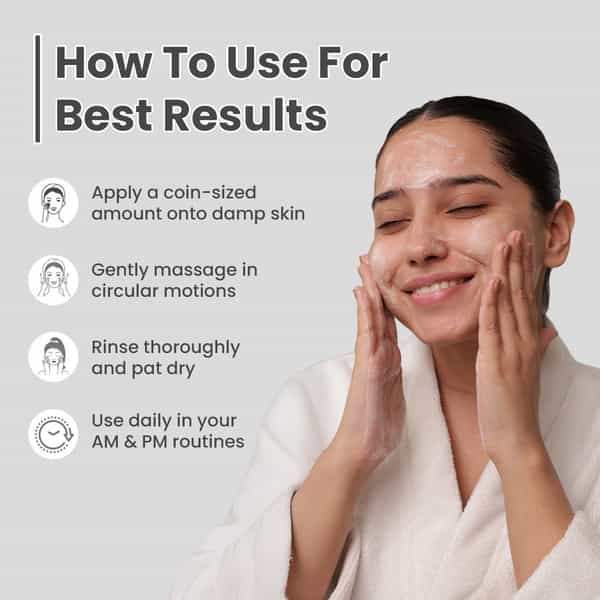 Conclude Barrier Dewfine Facewash | Hydrating Brightening & Barrier Repair | Pha 2% | 100G