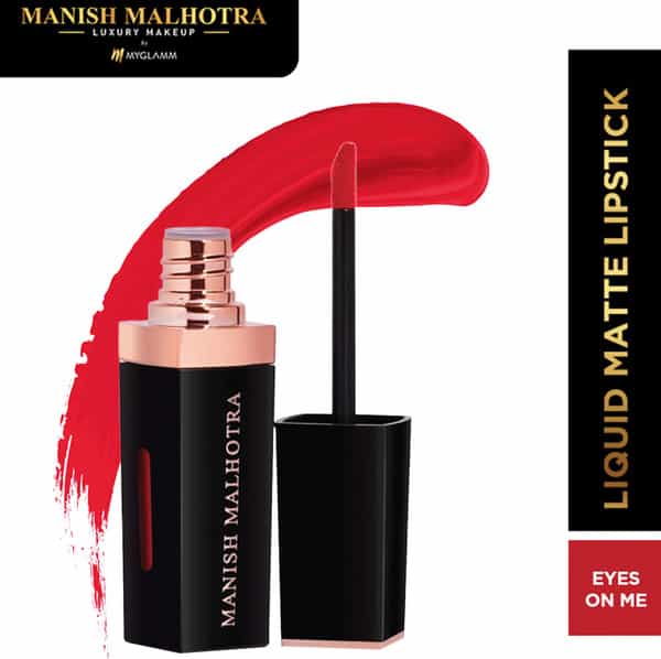 Manish Malhotra Beauty By Myglamm Liquid Matte Lipstick-Eyes On Me