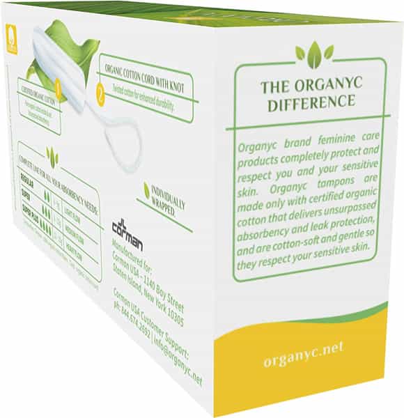 Organyc Tampons Regular 16
