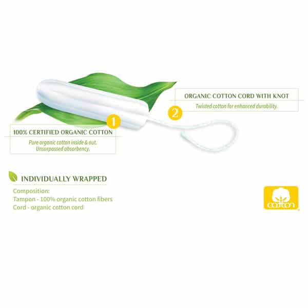 Organyc Tampons Regular 16