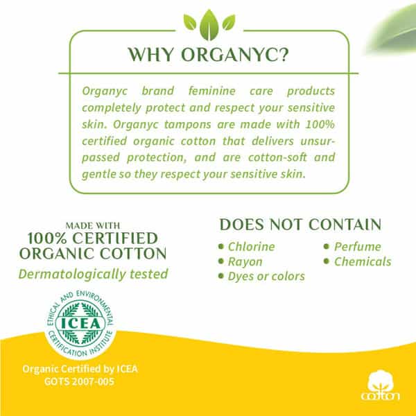 Organyc Tampons Regular 16