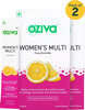 Oziva Womens Multivitamins Fizzy Drink (With Iron- Calcium- Vitamin A & E) - Pack Of 2(12 Pcs)