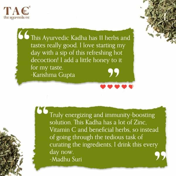 Tac - The Ayurveda Co. Ayurvedic Kadha With Vitamin C & Zinc For Immunity & Internal Strength 200Gm