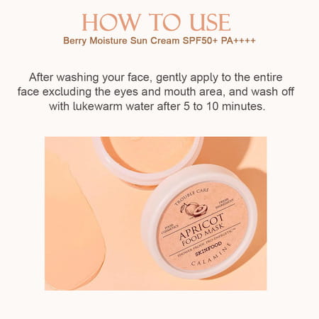 Skinfood Apricot Food Mask - Korean Face Cleanser - Korean Skincare - 120G