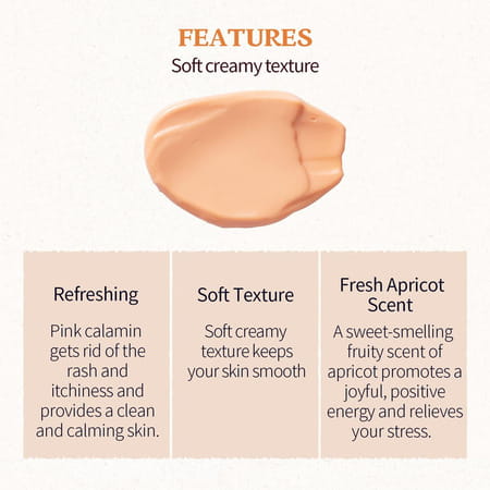 Skinfood Apricot Food Mask - Korean Face Cleanser - Korean Skincare - 120G