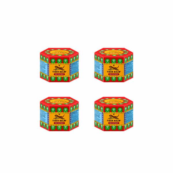Tiger Balm Red Pain Relief Ointment | 9Ml (Pack Of 4)