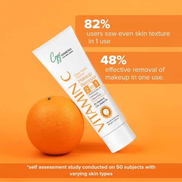 Cgg Cosmetics Vitamin C Deep Hydro Cleanse Makeup Remover 2 In 1- 100Gm