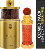 Ajmal Aurum Edp 75Ml Perfume For Women And Classic Oud Cp Oil Oudh 10Ml For Unisex