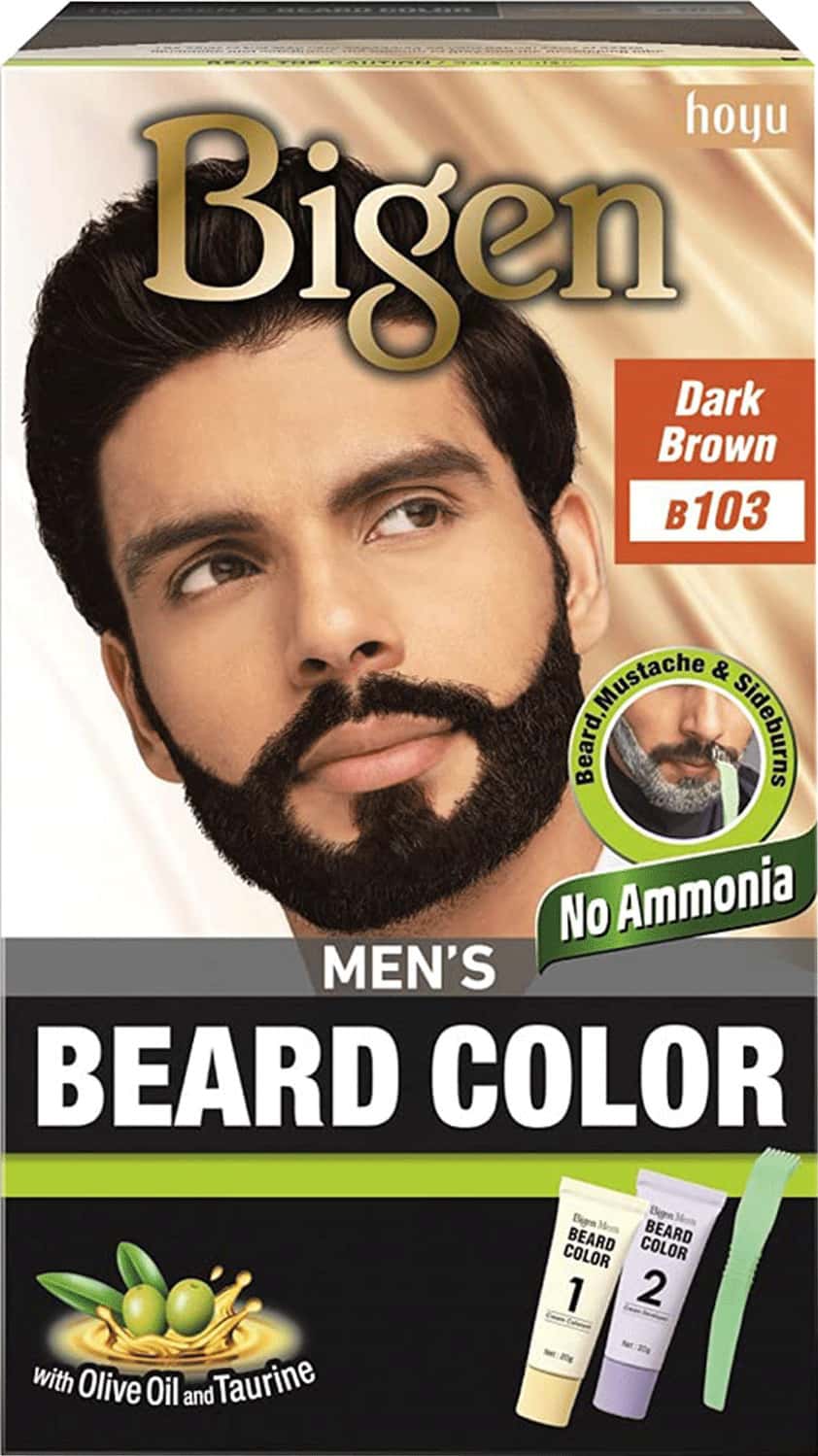 Bigen Men's Beard Color Dark Brown B103 40g