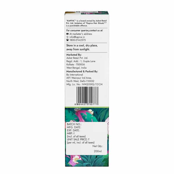 Kapiva Onion Brahmi Hair Oil 200G For Scalp Care And Hair Fall Control