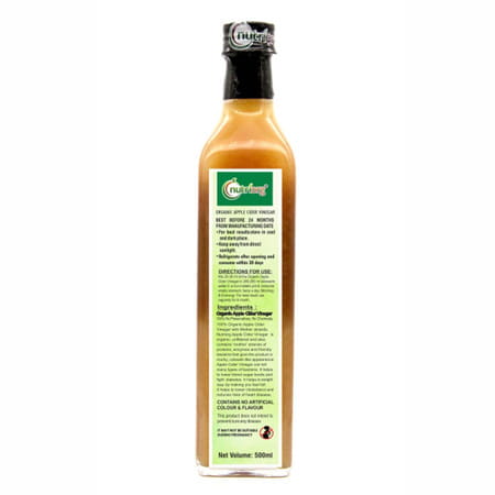 Nutriorg Certified Organic Apple Cider Vinegar 500ml