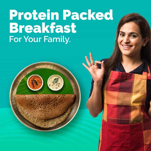 Auric Multi Millet Dosa Instant Mix - Ready To Cook Healthy Breakfast 200Gm