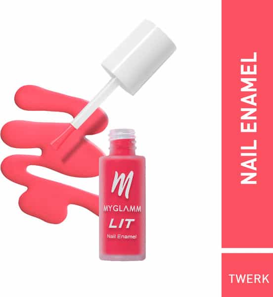 Myglamm Lit Matte Nail Enamel-Twerk