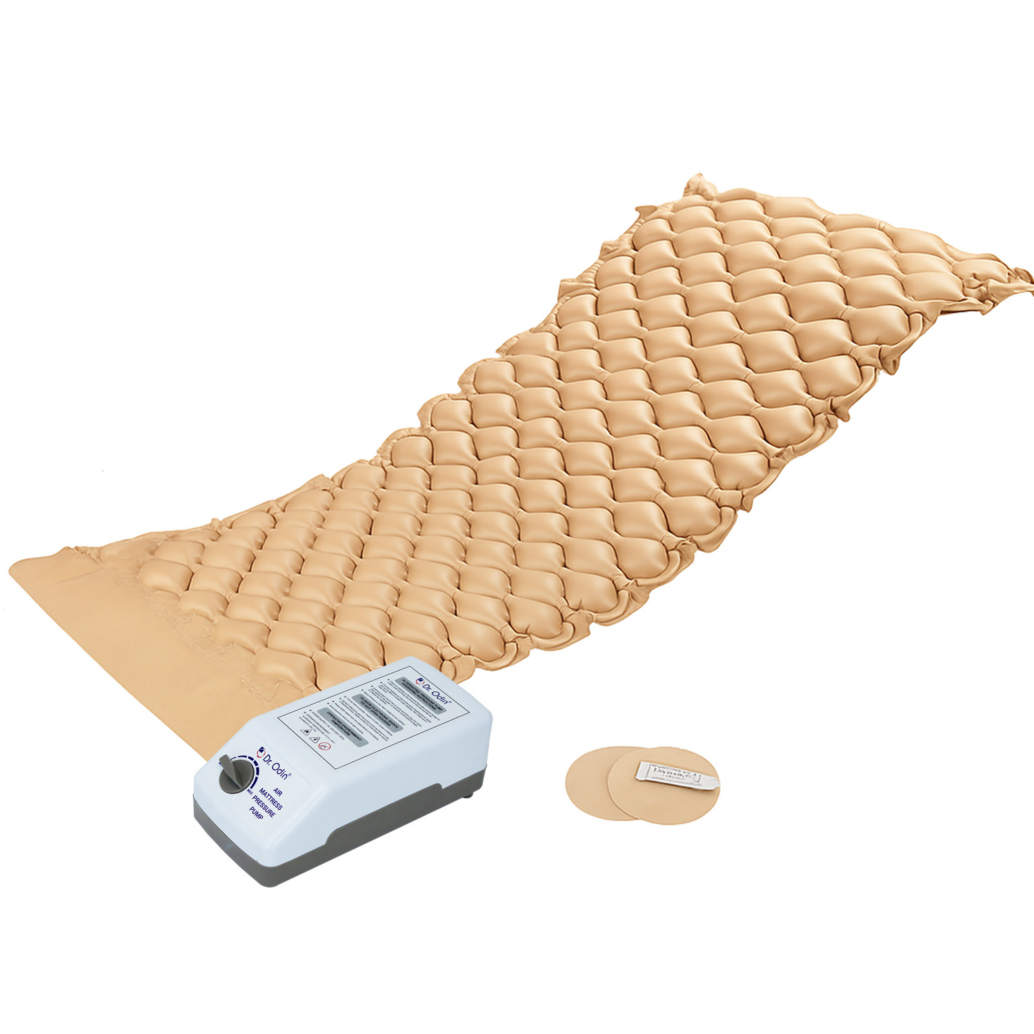 Dr. Odin Oam001 Electric Air Mattress 240x100x6cm Brown Pressure Adjustable (Large) 1 Nos