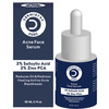 Dermistry 2% Salicylic Acid 2% Zinc Face Serum For Oily Acne Prone Skin Black & Whitehead Scars 30Ml