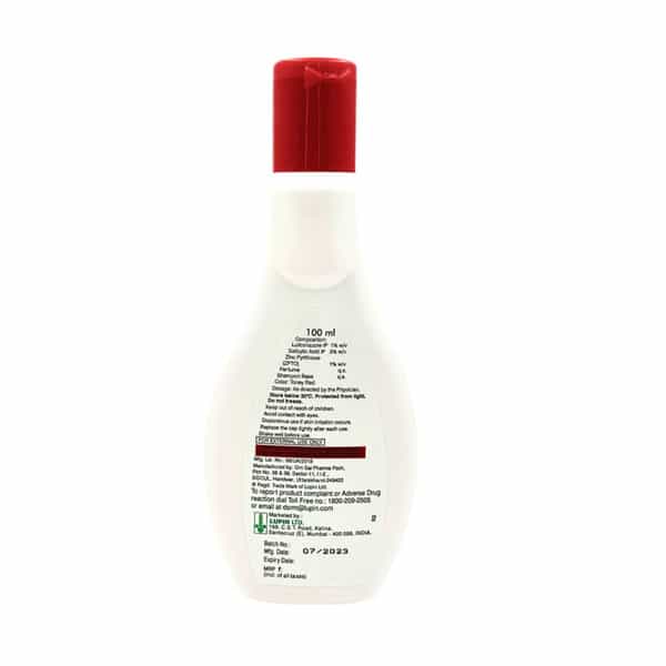 Lupizol Zs Anti Dandruff Bottle Of 100Ml Shampoo