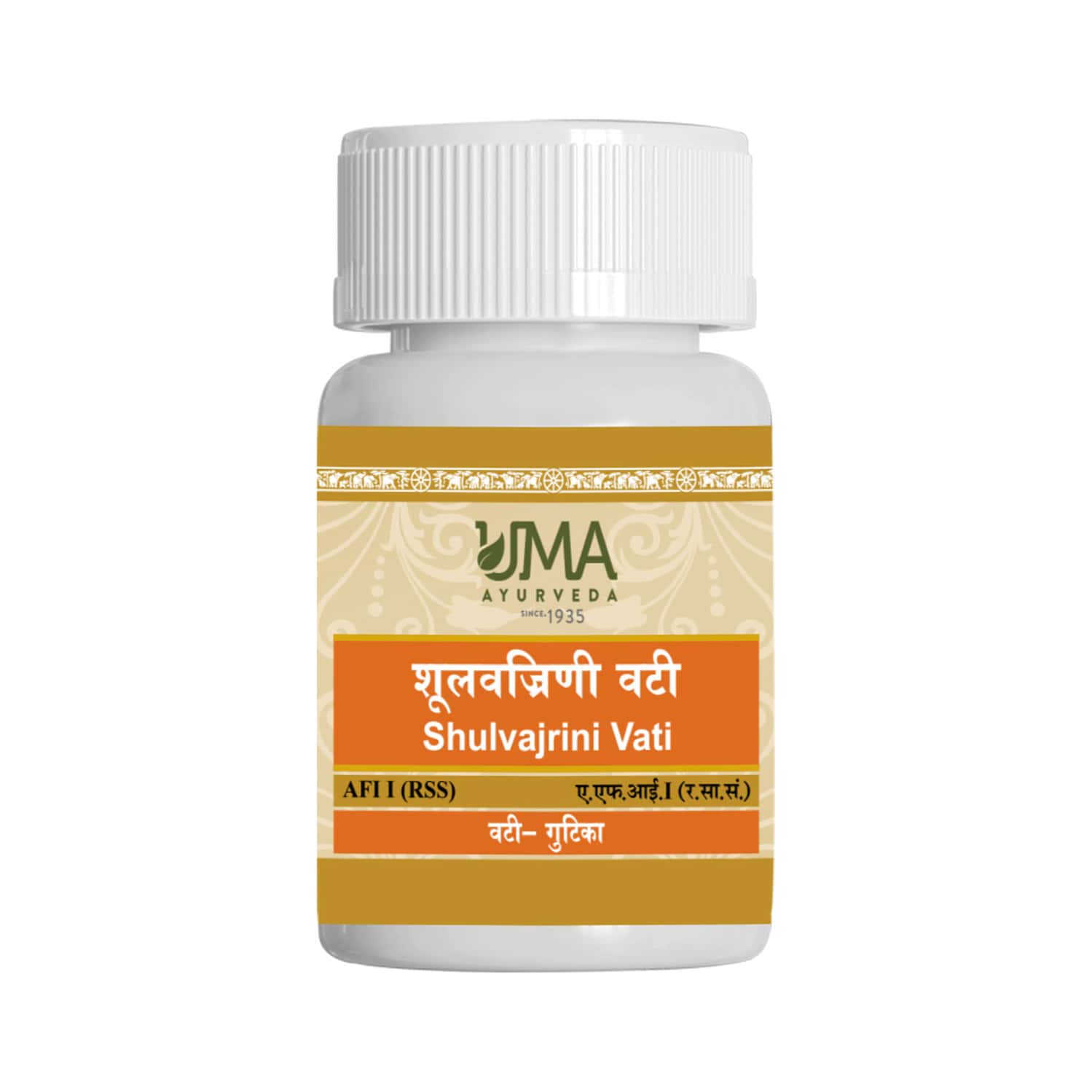Uma Ayurveda Shulvajrini Vati Ayurvedic Tablets 80 Tab