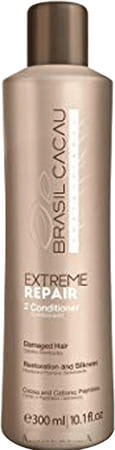 Cadi Veu Brasil Cacau Extreme Repair Shampoo & Conditioner For Damaged Hair ( 300ml+300ml)