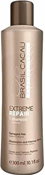 Cadi Veu Brasil Cacau Extreme Repair Shampoo & Conditioner For Damaged Hair ( 300Ml+300Ml)